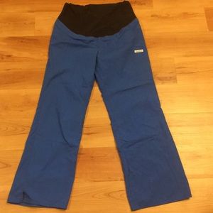 Cherokee Maternity scrub pants, Royal Blue